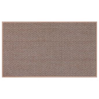 Natural Jute Doormat Non Slip Hand Woven Entrance Mat Indoor Outdoor Welcome Mat Scraper Rug