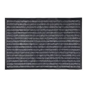 Outdoor Doormat Waterproof Front Door Mat Outside Entrance Non Slip Ribbed Scraper Welcome Mat