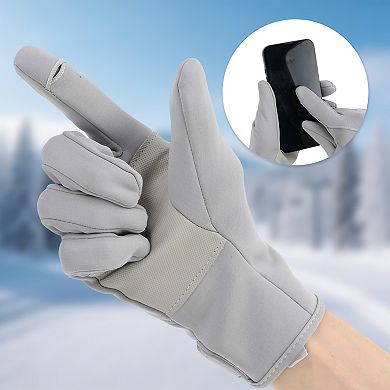 1Pair Durable Warm Running Gloves