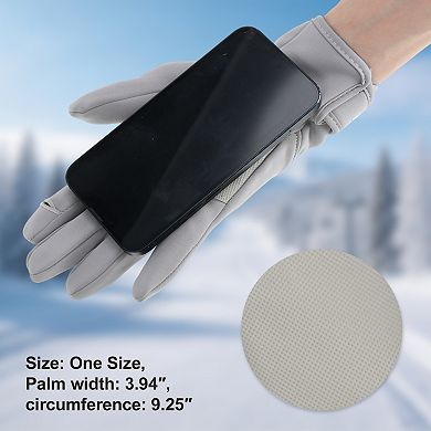 1Pair Durable Warm Running Gloves
