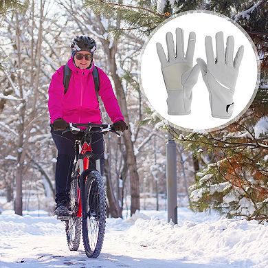 1Pair Durable Warm Running Gloves