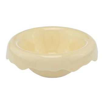 Modern Sage Green Ceramic Decorative Bowl Wavy Scalloped Tray Aesthetic Milk Green Trinket Dish