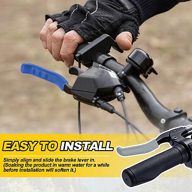 4 Pair Bicycle Brake Lever Covers, Brake Grips Anti-Slip