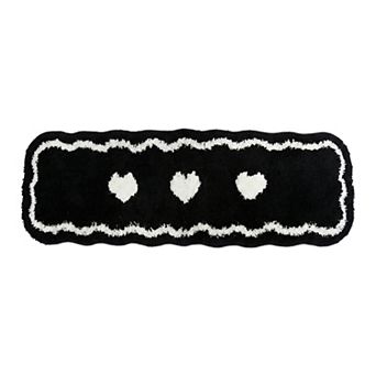 Extra Long Runner Rug Shaggy Faux Fur Kitchen Runner Non Slip Soft Plush Hallway Rug