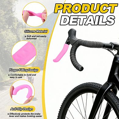 8 Pair Bicycle Brake Lever Covers, Brake Grips Anti-Slip