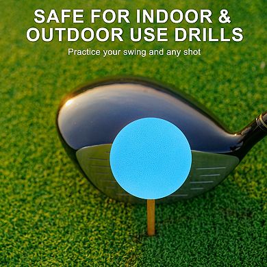 6Pcs Practice Golf Balls, Foam Golf Soft Balls