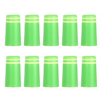 Golf Plastic Ferrules, Golf Club Ferrules Fits Tapered Steel Shafts 10 pc
