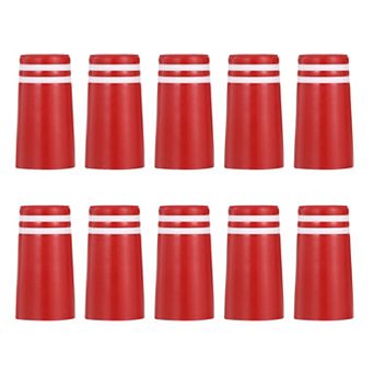 Golf Plastic Ferrules, Golf Club Ferrules Fits Tapered Steel Shafts 10 pc