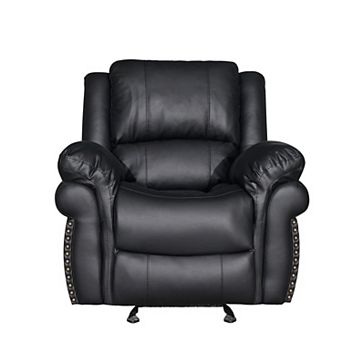 39" Vintage Rivet - Trimmed Manual Recliner