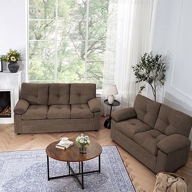 Loveseat And Sofa Set