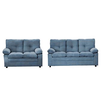 Loveseat And Sofa Set