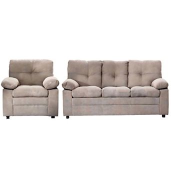 2 - Piece Upholstery Living Room Ensemble