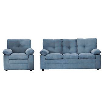 2 - Piece Upholstery Living Room Ensemble