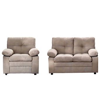 2 pc Modern Living Room Set