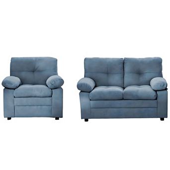 2 pc Modern Living Room Set