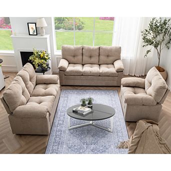 Chair, Loveseat And Sofa Set