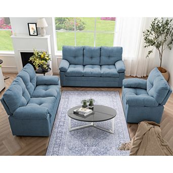 Chair, Loveseat And Sofa Set