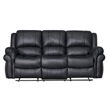 81.1" Reclining Sofa With Drop - Down Table