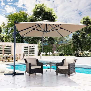 MaxMulti Aluminum Patio Umbrella
