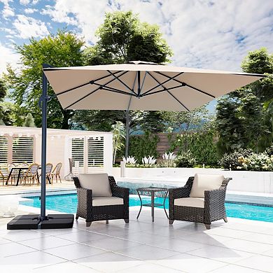 MaxMulti Aluminum Patio Umbrella