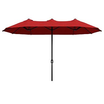 MaxMulti Double-sided Outdoor Patio Umbrella
