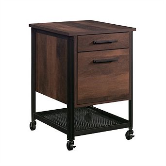 26.58" Tall Pedestal File Cabinet - Large Drawers, Mobile Filing Cabinet with Locking Casters