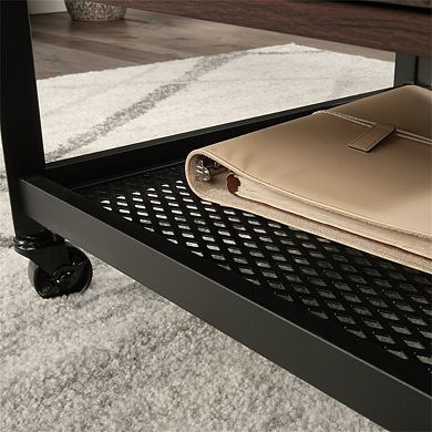26.58" Tall Pedestal File Cabinet - Large Drawers, Mobile Filing Cabinet with Locking Casters