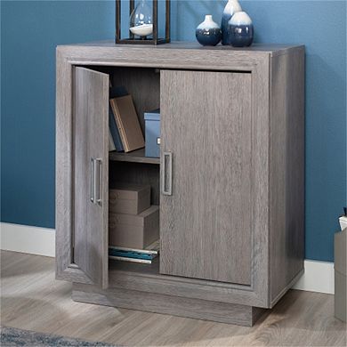 33.07" H File Cabinet-Adjustable Shelves, Stackable, Concealed Storage,Engineered Wood & Metal Frame