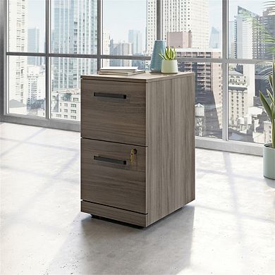 2-Drawer Mobile File Cabinet with Full-Extension Slides, Letter File Compatible, Rolling Storage
