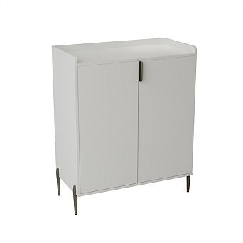 Kitchen Buffet Sideboard 2 Doors - Wine Bar Cabinet, Adjustable Storage Shelf, Soft-Closing Hinge