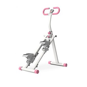 Vertical Climber Stair Stepper with Adjustable Handlebar, Full-Body Workout Machine