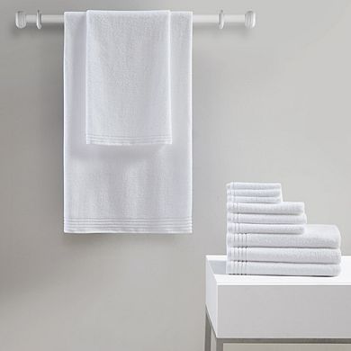 12 Piece 100% Cotton Quick Dry Bath Towel Set