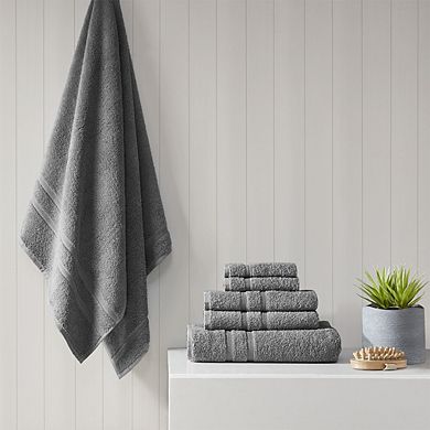 6 Piece 100% Cotton Towel Set