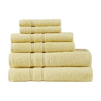 6 pc 100% Cotton Towel Set