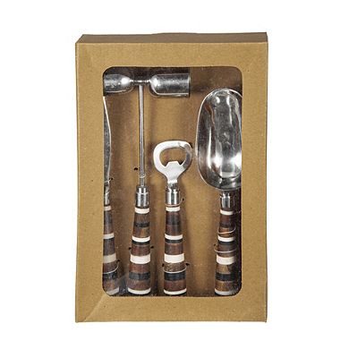 Set of 4 Barware Tools