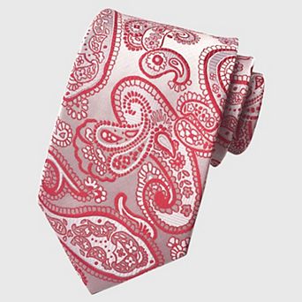 Men's Paisley Polyester Filament Tie - Formal/Casual Necktie for Weddings, Events Stylish Wear