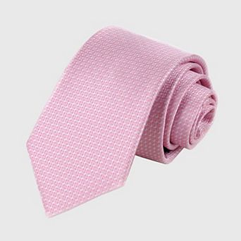 Men's Textured Polyester Tie - Formal Necktie for Business, Weddings & Holiday Events