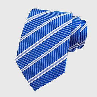 Men's Filament Tie with Multi-Tone Stripes - Formal Necktie for Business, Weddings & Daily Wear