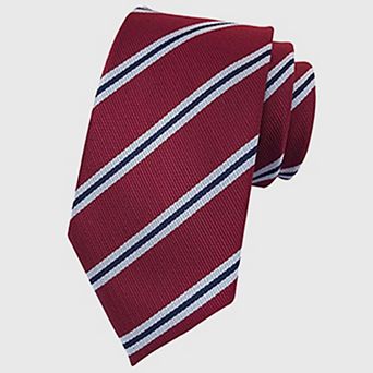 Men's Filament Tie with Striped Texture - Formal/Casual Necktie for Business, Daily Wear