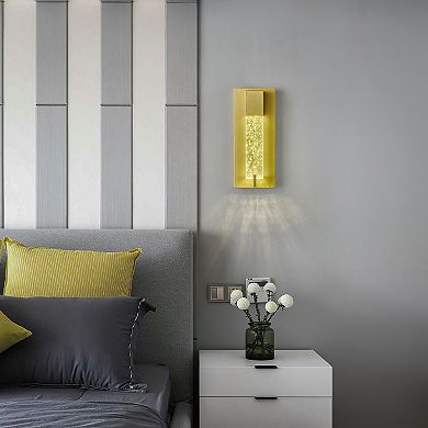 ZLAIQB 4.72"1-Light 2Pack Modern Crystal Indoor Wall Sconce