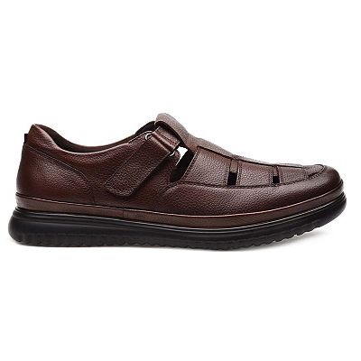 mens closed toe leather dress sandals With Adjustable Straps  SGAN The style says Italy all the way with its sleek design and attitude Pazstor Men's Premium Comfort Leather