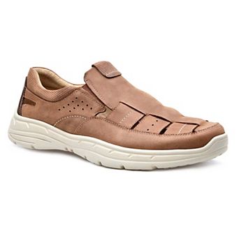 Pazstor Men's Premium Comfort Leather Closed Toe Casual Sandals Abdiel