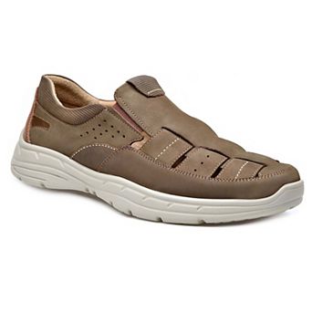 Pazstor Men's Premium Comfort Leather Closed Toe Casual Sandals Abdiel