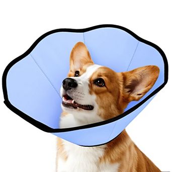 Soft Dog Cone Collar Alternative Stop Licking Adjustable Elizabethan for Dogs
