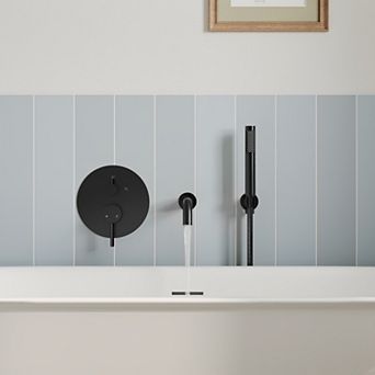 ClassicRain Single Handle 2-Spray Tub and Shower Faucet 2.5 GPM