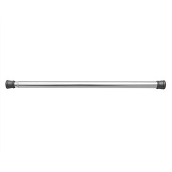 Utopia Alley 24"-40" Aluminum Adjustable Straight Tension Rod with Non-Slip PVC Ends, Chrome