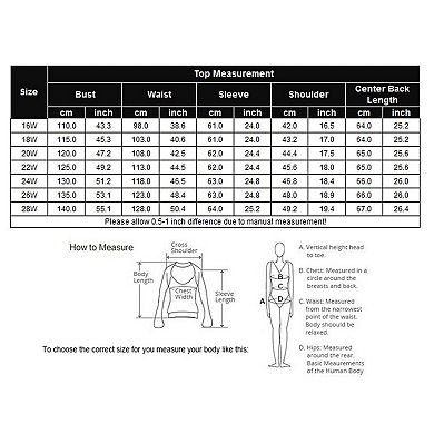 Zeagoo Women' Plus Size Long Sleeve Round Neck Shirts Basic Tee Fall Tops Outfits Clothes