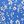 Blue White Floral