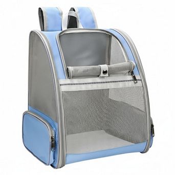 Petsfit Bubble Pet Backpack Carrier for Cats Dogs Breathable Comfortable Scratch Resistant