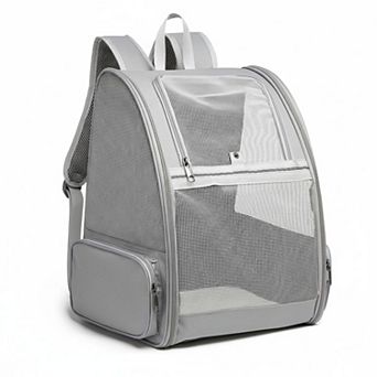Petsfit Bubble Pet Backpack Carrier for Cats Dogs Breathable Comfortable Scratch Resistant